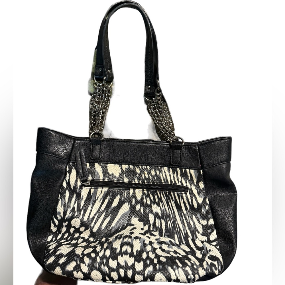 J Lo EUC  Zebra Print Handbag